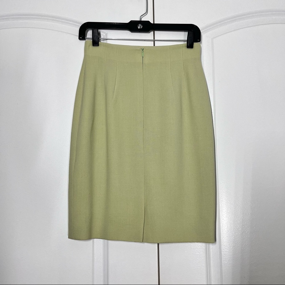 Escada 100% new wool jacket and skirt set size 34 - Picture 15 of 16